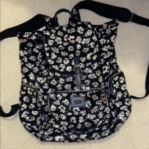 Victoria’s secret Pink drawstring leopard backpack